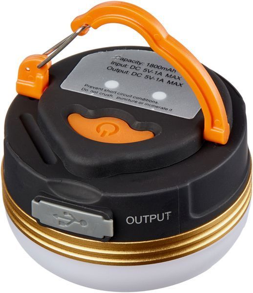 Фонарь кемпинговый Skif Outdoor Light Drop Black/Orange 3890024 фото