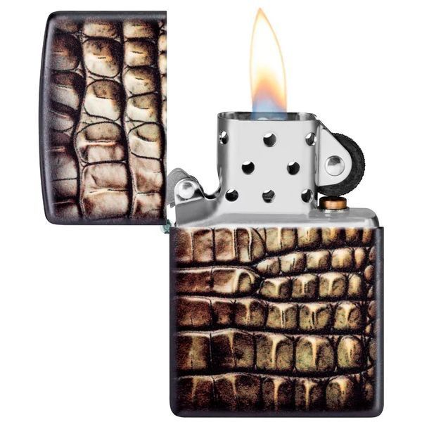 Запальничка бензинова Zippo Alligator Skin Design (49352) V77550879 фото