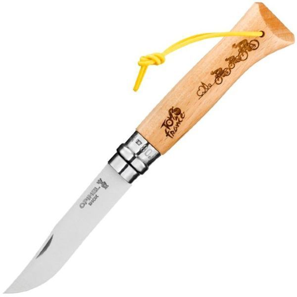 Ніж Opinel №8 VRI Tour de France 2020 Engraved 002396 2046654 фото