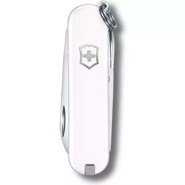 Швейцарський ніж Victorinox Classic SD Colors Falling Snow 58 мм 7 функцій Білий (0.6223.7G) V77552876 фото