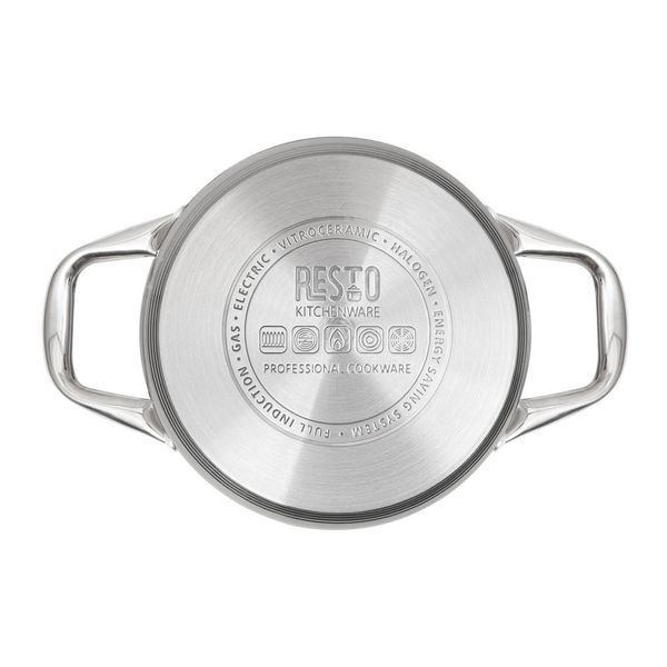 Кастрюля с крышкой RESTO 92102, 1,9л 92102 1605076 фото