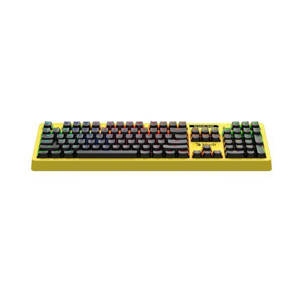 Механічна клавіатура A4Tech Bloody B810RC NetBee+ KT15, колір жовтий, USB B810RC Bloody (Punk Yellow) 1605218 фото