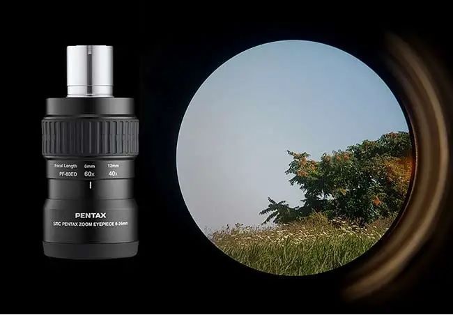Підзорна труба Pentax 21-63x80/45 PF-80EDA W/C Kit (70950) 930161 фото