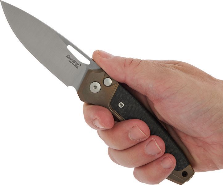 Нож Lionsteel Twain Titanium Bronze TW BR CF 392169 фото