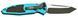 Ніж Microtech Socom Elite Auto Tanto Point Black Blade Turquoise 161A-1TQ 14090859 фото 3