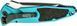 Ніж Microtech Socom Elite Auto Tanto Point Black Blade Turquoise 161A-1TQ 14090859 фото 2