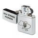 Запальничка Zippo Street Chrome 207 з гравіюванням Україна понад усе Срібляста 207 P V77550559 фото 3