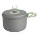 Набор посуды Bo-Camp Explorer XL 4 Pieces Hard Anodized Grey/Green (2200249) DAS302116 фото 2