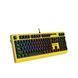 Механічна клавіатура A4Tech Bloody B810RC NetBee+ KT15, колір жовтий, USB B810RC Bloody (Punk Yellow) 1605218 фото 4