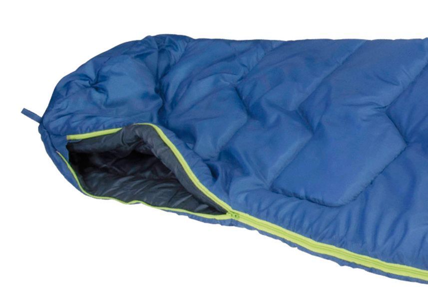 Спальний мішок High Peak Action 250/+5&deg;C Blue/Dark Blue Left (20086) 929545 фото