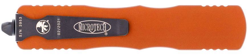 Ніж Microtech Dirac Delta D/E Black Blade Orange 227-1OR 14090890 фото