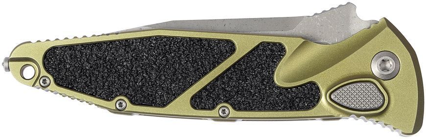 Нож Microtech Socom Elite Auto Drop Point PS Apocalyptic OD Green Полусеррейтор 160A-11APOD 14090781 фото