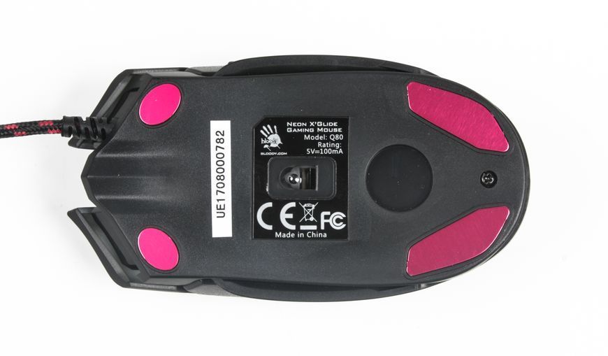 Мышь игровая A4-Tech Bloody Q80, черная, с подсветкой, USB Q80 Bloody 0202869 фото