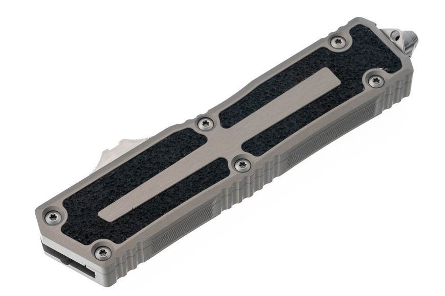 Ніж Microtech Scarab II Gen III D/E-S stonewash Чорно-Сірий 1180-10NC 4009476 фото