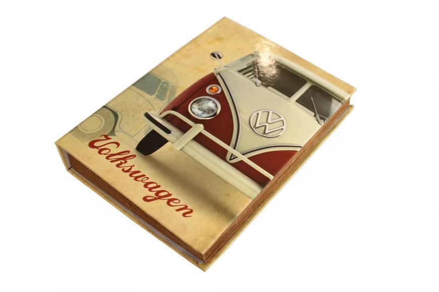 Набор портсигар и газовая зажигалка Licences VW Giftset Lighter&Cigarette Case Красно- черный (40610066REBL) V77551982 фото