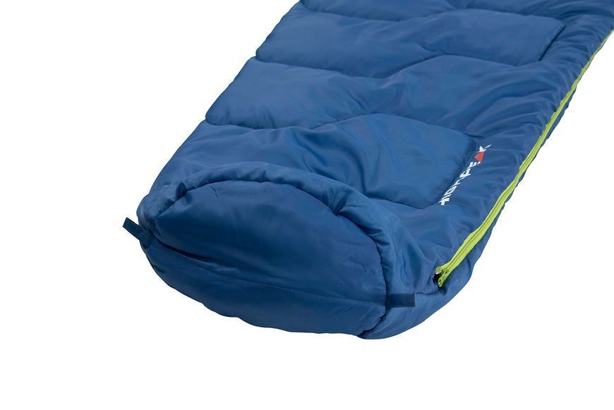 Спальний мішок High Peak Action 250/+5&deg;C Blue/Dark Blue Left (20086) 929545 фото