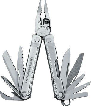 Мультитул Leatherman Rebar + шкіряний чохол 831560 4000039 фото