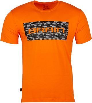 Футболка Brain 2022 M Orange 18585362 фото