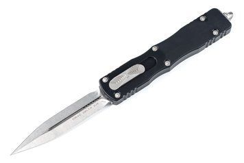 Ніж Microtech Dirac Delta D/E OTF stonewash клинок чорне руків'я 227-10 4009463 фото