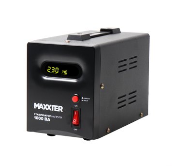 Автоматический регулятор напряжения Maxxter MX-AVR-S1000-01 MX-AVR-S1000-01 1603496 фото