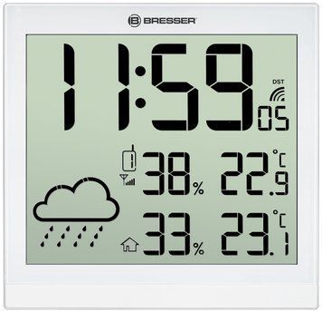 Метеостанция Bresser TemeoTrend JC White 7004404GYE000 фото