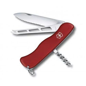 Швейцарський ніж Victorinox Cheese Knife Червоний (0.8303.W) V77552754 фото
