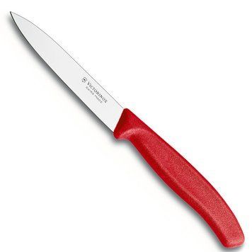 Ніж кухонний Victorinox SwissClassic 10 см Червоний 6.7701 4004773 фото