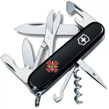 Швейцарський ніж Victorinox Climber Army Емблема СВ ЗСУ 91 мм (1.3703.3_W0020u) V77552902 фото