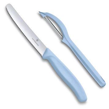 Набір з ножа та овочечистки Victorinox Swiss Classic Paring Set Світло блакитний (6.7116.21L22) V77551972 фото