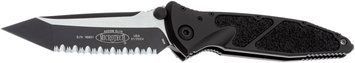 Ніж Microtech Socom Elite Tanto Edge Black Blade Tactical FS Black Серрейтор 161-3T 14090591 фото