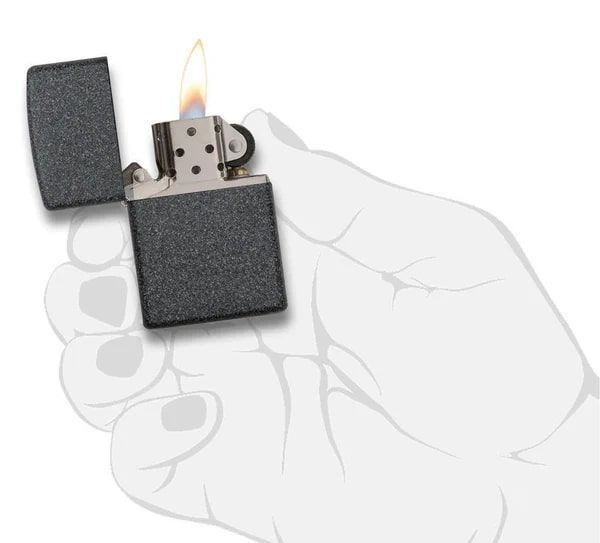 Запальничка Zippo Classic Iron Stone (211) V77550664 фото