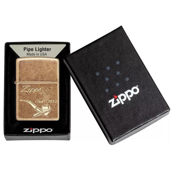 Запальничка бензинова Zippo Zippo Pipe Design (46333) V77550920 фото