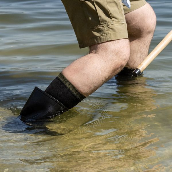 Шкарпетки водонепроникні Dexshell Trekking, р-р L, з зеленою смужкою 39074 фото