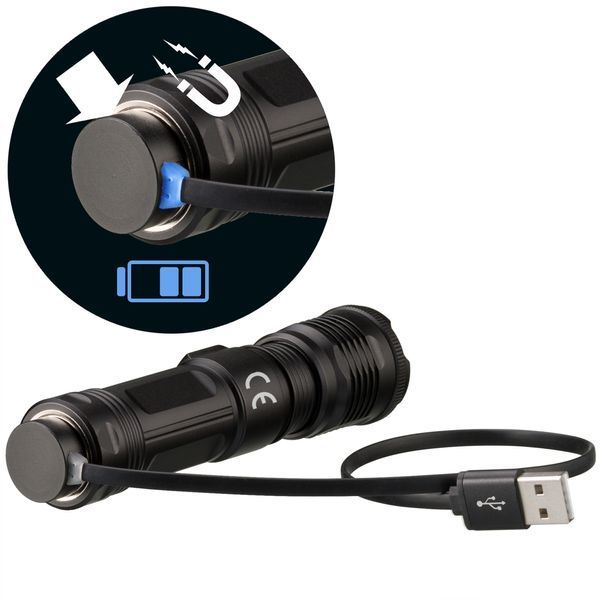 Фонарь National Geographic ILUMINOS LED Zoom 1000 Lm USB Rechargeable 9082400 фото