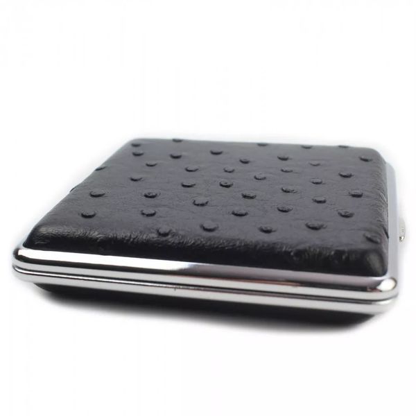 Портсигар на 20 сигарет Champ Pu Cigarette Case Черный (40444516BL) V77552519 фото