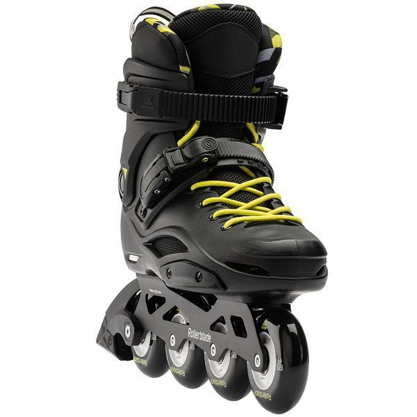 Rollerblade роликовые коньки RB Cruiser 2023 black-neon yellow 250 29252 фото