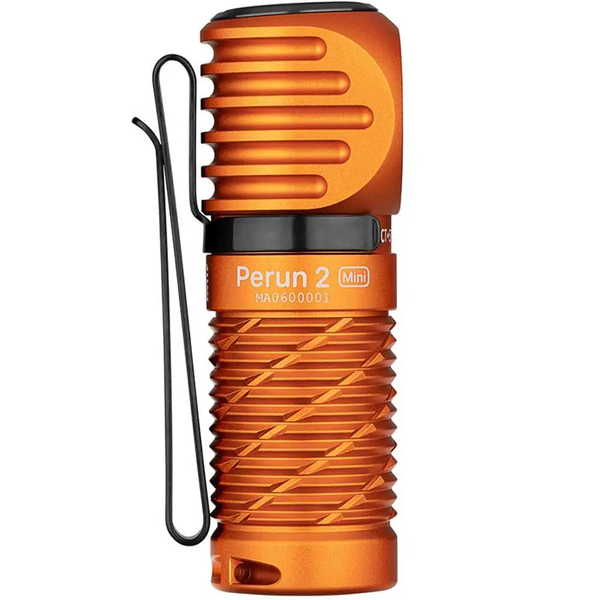 Ліхтар Olight Perun 2 Mini Orange + Налобный крепеж (1100 Lm) Perun 2 Mini OR 23703923 фото