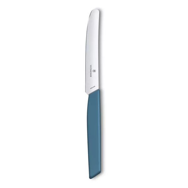 Кухонний ніж Victorinox Swiss Modern, пряме із закругленим кінчиком, Волошково-Синій 6.9006.112 V77554463 фото