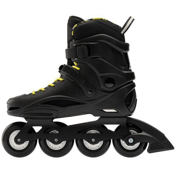 Rollerblade роликовые коньки RB Cruiser 2023 black-neon yellow 250 29252 фото