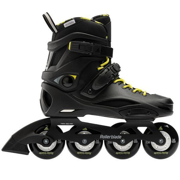 Rollerblade роликовые коньки RB Cruiser 2023 black-neon yellow 250 29252 фото