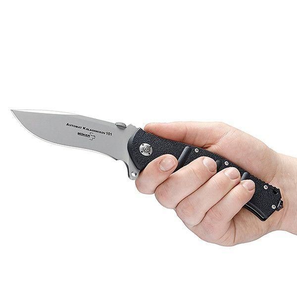 Нож Boker Plus AK 101 Gray Plain 01KAL101 23730524 фото
