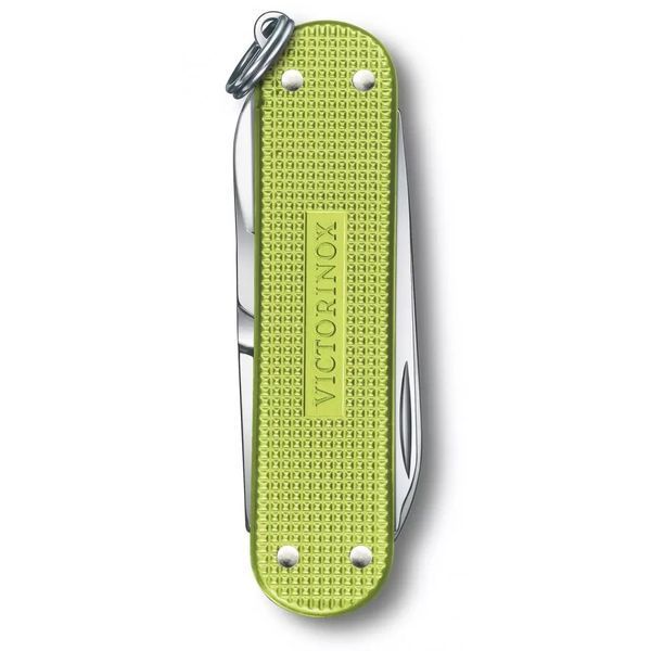 Швейцарский нож Victorinox Classic SD Alox Colors Lime Twist 58 мм, 5 функций, Зеленый (0.6221.241G) V77552248 фото
