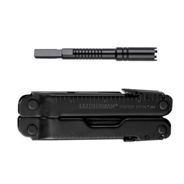 Мультитул Leatherman Super Tool 300M Black + чехол Molle + набор бит + удлинитель битодержателя 832758 4008197 фото