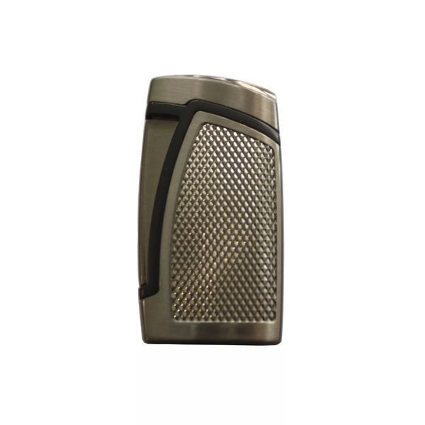 Зажигалка газовая двойное турбо для сигар Silver Match Bowroad DBL Blueflame Lighter Черный лёд (40674273DRI) V77550578 фото