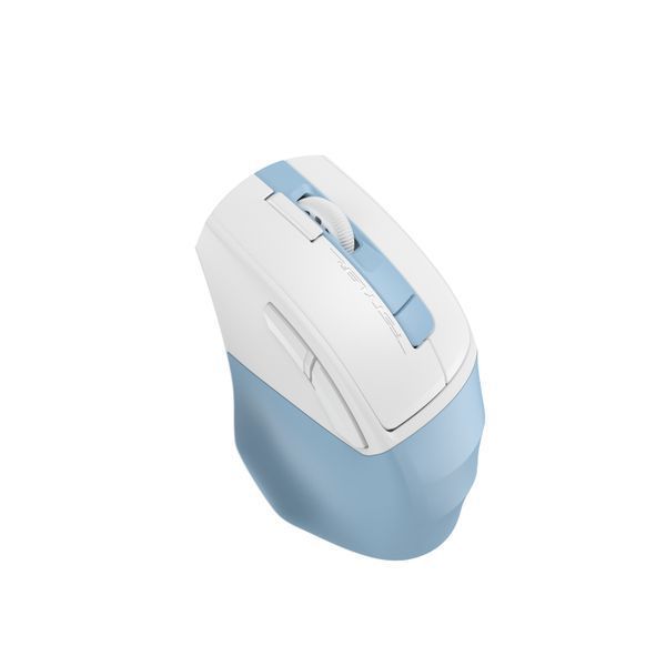 Миша бездротова A4Tech Fstyler FG45CS Air (lcy Blue), USB, колір білий+блакитний FG45CS Air (lcy Blue) 1606366 фото