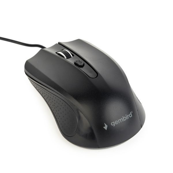 Оптична мишка Gembird MUS-4B-01, USB интерфейс, чорний колір MUS-4B-01 1603928 фото