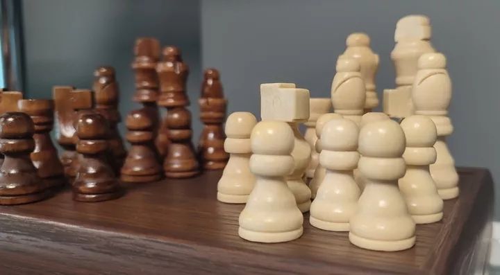 Шахматные фигуры деревянные классические DUKE Стаунтон h 3.5-7.5 см, d 1.8-2.2 см (DN25197) V77554100 фото