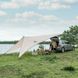 Тент для кемпінгу Naturehike Car Rear Canopy NH21TM001, 590*340 см, золотий (з трьома стійками) 83005 фото 2