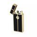 Электроимпульсная зажигалка USB Tycoon одна дуга Черно-золотистый USB шнур (100642) V77550444 фото 1