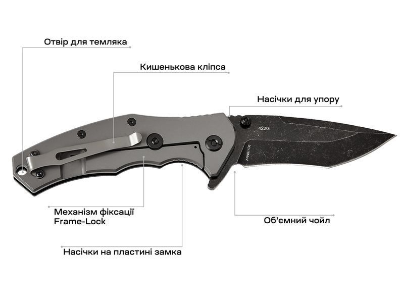 Ніж Skif Griffin II BSW Black 422SEB 17650287 фото